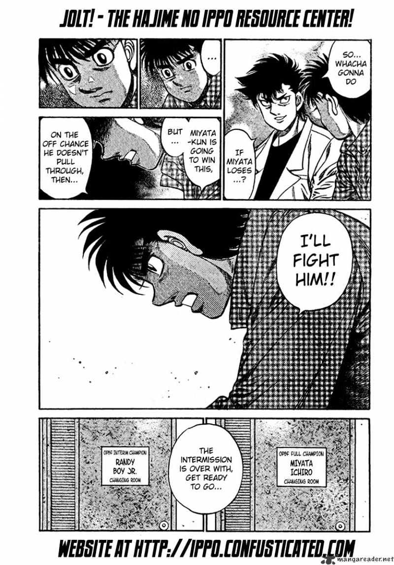 Hajime no Ippo: Fighting Spirit, Chapter 819 image 15